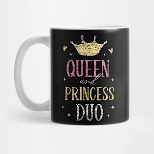 Queen And Princess Duo Matching Mom Mother Daughter Mommy Mug